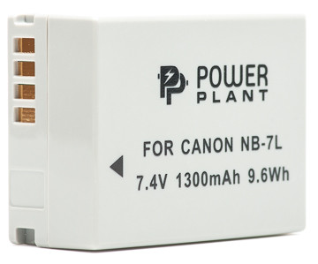 Аккумулятор PowerPlant Canon NB-7L 1300mAh - фото 1 - id-p71970774