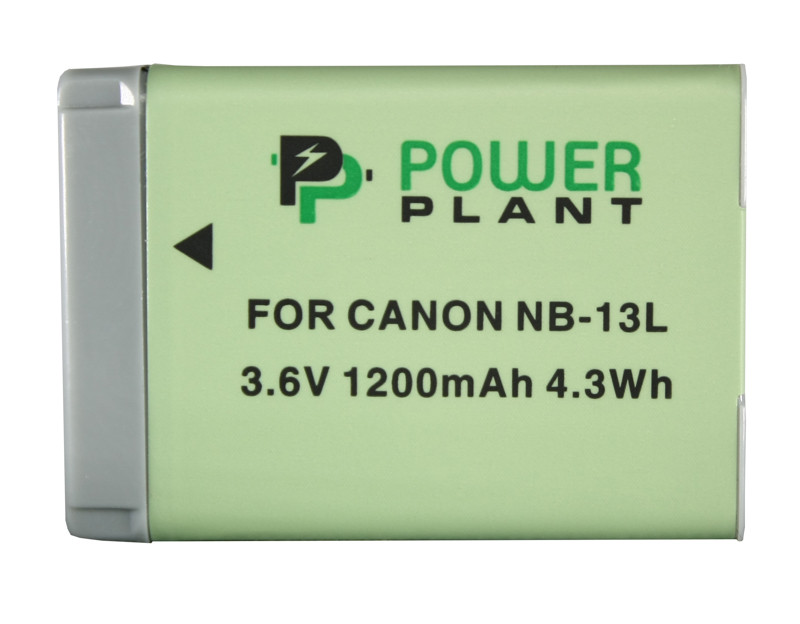 Аккумулятор PowerPlant Canon NB-13L 1200mAh - фото 1 - id-p71970788