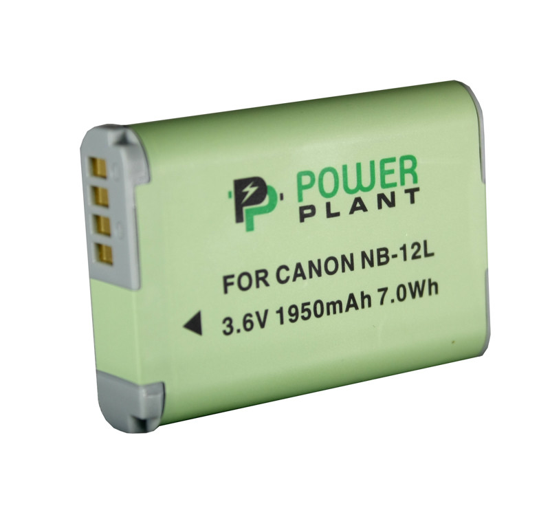 Аккумулятор PowerPlant Canon NB-12L 1950mAh - фото 1 - id-p71970789