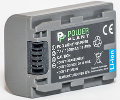 Aккумулятор PowerPlant Sony NP-FP50 1600mAh
