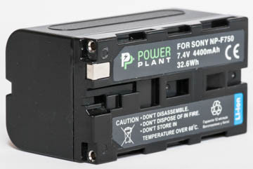 Aккумулятор PowerPlant Sony NP-F750 4400mAh - фото 1 - id-p71970799