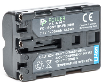 Aккумулятор PowerPlant Sony NP-FM500H 1700mAh - фото 1 - id-p71970808