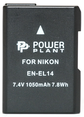 Аккумулятор PowerPlant Nikon EN-EL14 Chip 1050mAh