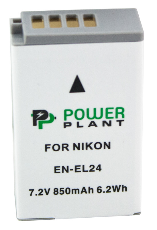 Аккумулятор PowerPlant Nikon EN-EL24 850mAh