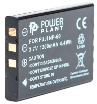 Аккумулятор PowerPlant Fuji NP-60, SB-L1037, SB-1137, D-Li12, NP-30, KLIC-5000, LI-20B 1200mAh - фото 1 - id-p71970838