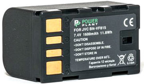 Аккумулятор PowerPlant JVC BN-VF815 1600mAh