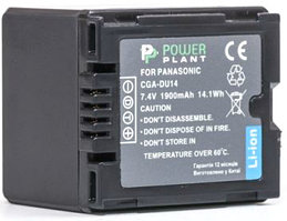Аккумулятор PowerPlant Panasonic CGA-DU14 1900mAh
