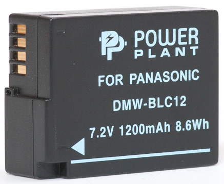 Аккумулятор PowerPlant Panasonic DMW-BLC12, DMW-GH2 1200mAh - фото 1 - id-p71970879