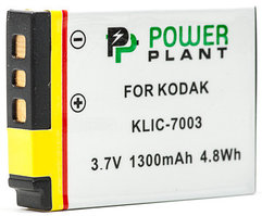 Аккумулятор PowerPlant Kodak KLIC-7003 1300mAh