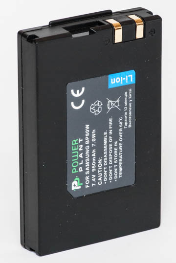 Аккумулятор PowerPlant Samsung IA-BP80W 950mAh