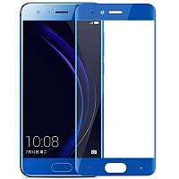 Защитное стекло Full screen PowerPlant для Huawei Honor 9 Blue