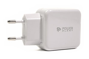 Сетевое зарядное  устройство PowerPlant W-250 USB QC 3.0: 220V, 3A