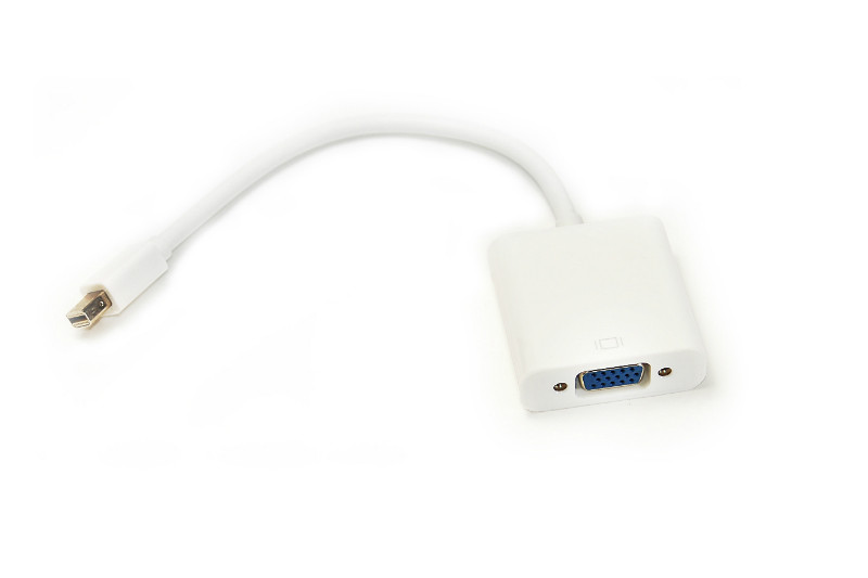Кабель-переходник PowerPlant Mini DisplayPort - VGA, 0.15m