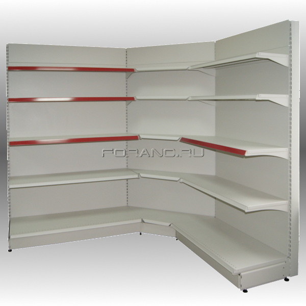 Заказывайте Металлические стеллажи угловые в интернет магазине Бастау