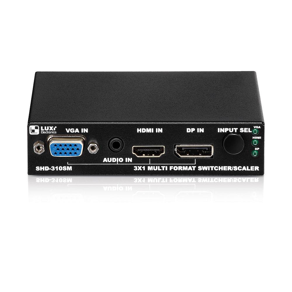 Презентационный коммутатор PureLink LU-SHD-310SM (НDMI, DP, VGA, Audio на 2x HDMI), 4K
