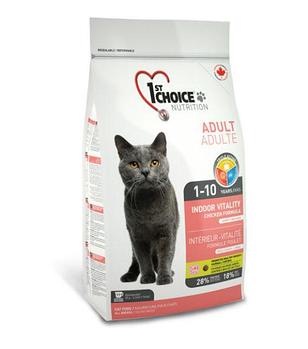 1st Choice VITALITY Indoor (Фест Чойс) корм для кошек живущих дома 2,72 кг