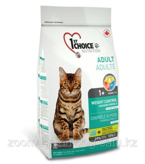 1st Choice WEIGHT CONTROL для стерилизованных кошек с избыточным весом, 5.44 кг