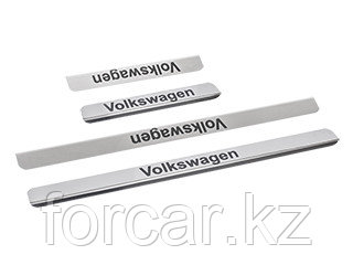 Накладки внутренних порогов VW Passat B7 (к-т 4 шт.), фото 2