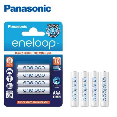 Аккумуляторы Panasonic Eneloop AAA 750 mAh BK-4MCCA/4W