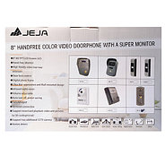 Видеодомофон цветной JEJA JS-S835R2 с функцией видеозаписи, фото 4