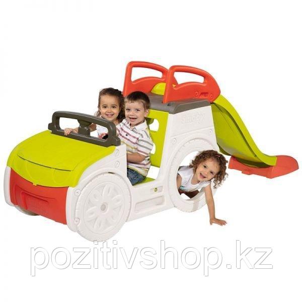 Игровой комплекс с горкой Smoby Машина приключений 840205