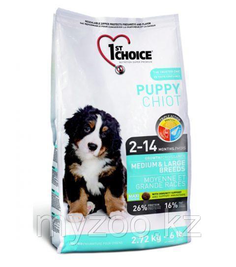 1st Choice (Фест Чойс) Puppy Medium and Large breeds корм для щенков средних и крупных пород 15кг