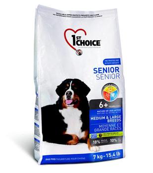 1st Choice Senior Medium and Large b(Фест Чойс) корм для пожилых собак средних и крупных пород 7 кг