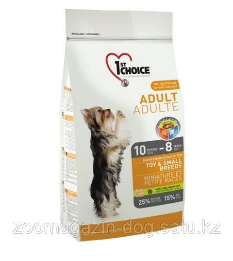 1st Choice TOY & SMALL ADULT для собак миниатюрных и мелких пород с курицей, 1кг