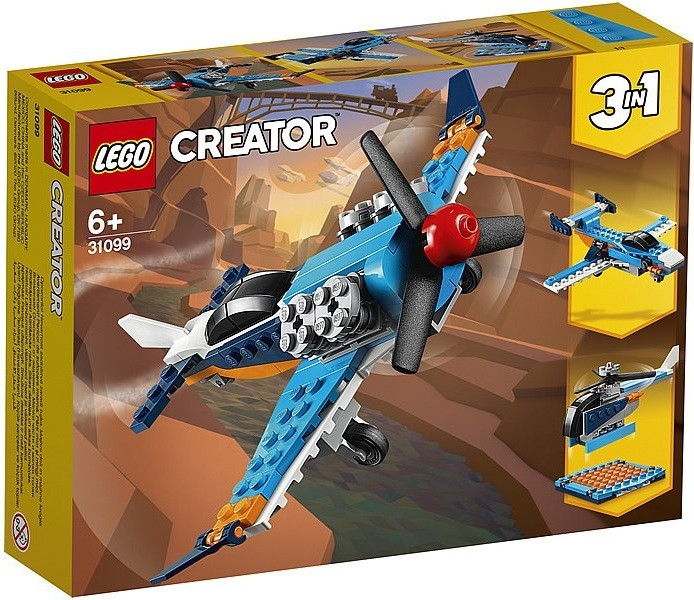 31099 Lego Creator Винтовой самолёт, Лего Креатор - фото 1 - id-p72010246