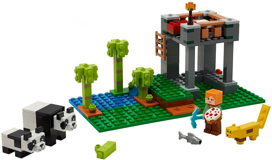 21158 Lego Minecraft Питомник панд, Лего Майнкрафт - фото 3 - id-p72010250