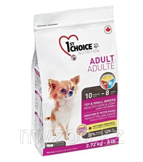 1st Choice Adult Toy and Small breeds (Фест Чойс) Гипоаллергенный корм для собак мелких пород 7 кг