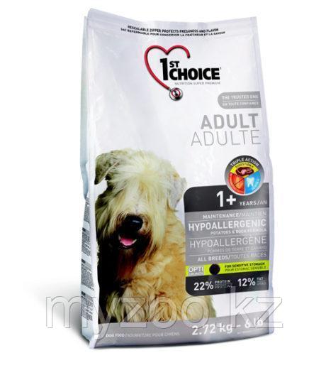 1st Choice Adult Hypoallergenic (Фест Чойс) Гипоаллергенный Беззерновой корм для взрослых собак 12 кг