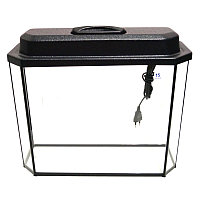 Аквариум панорамный 15 литров