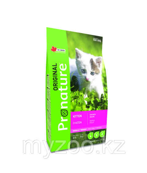 Pronature Original Kitten Пронатюр Оригинал корм для котят 2,2 кг