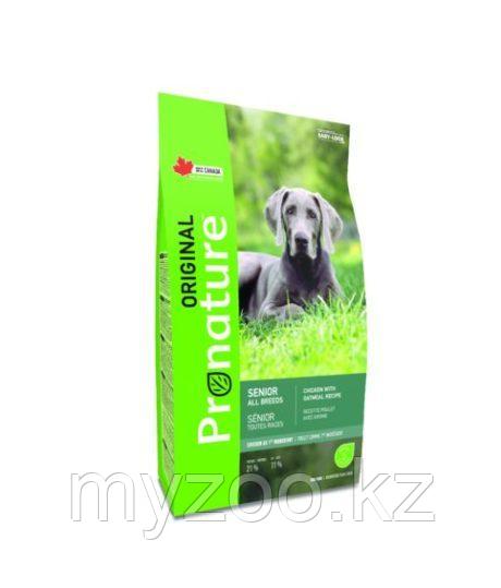 Pronature Original Senior Mature or Less Пронатюр Оригинал корм для стареющих собак всех пород 11,3кг