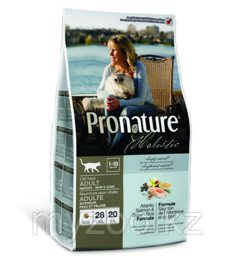 Pronature Holistic Adult Indoor сухой корм для кошек 5,4кг