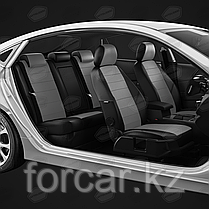 Чехлы модельные CHEVROLET CRUZE 2009+ черный/серый, фото 3