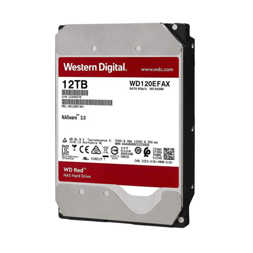 Western Digital WD120EFAX Жесткий диск для NAS систем HDD 12Tb RED SATA3 3,5" 5400rpm 256Mb