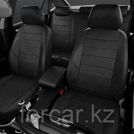 Чехлы модельные HYUNDAI ELANTRA 2016+ черный, фото 2