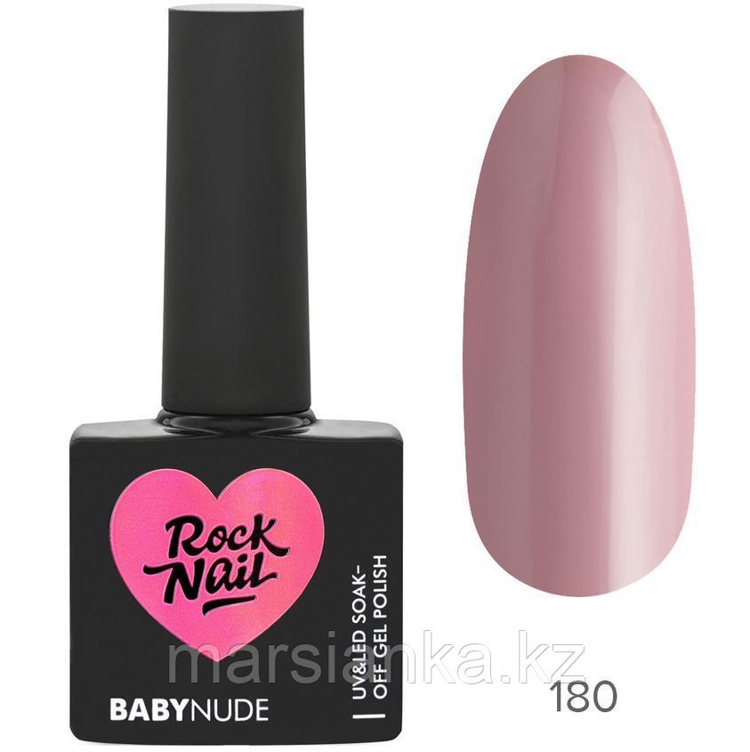 Гель-лак RockNail BabyNude #180 Angel's Breath, 10мл