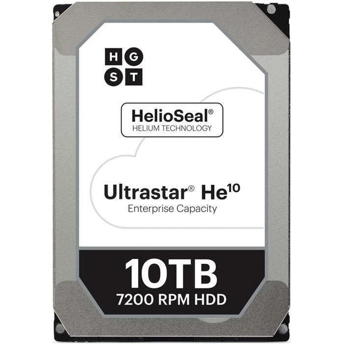 Western Digital  HUH721010ALE604 Жесткий диск HDD 10Tb ULTRASTAR He10 256MB 7200RPM SATA3 3.5"