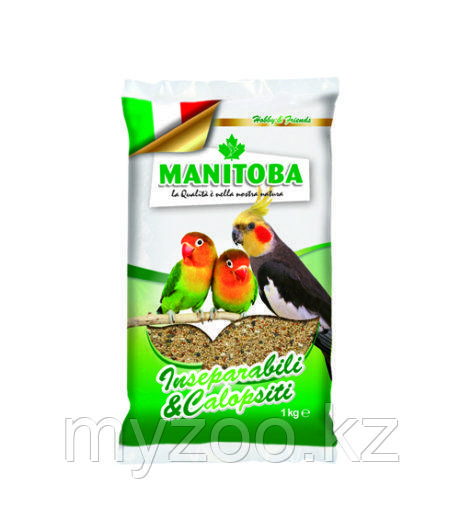 MANITOBA Манитоба корм для средних попугаев 1 кг