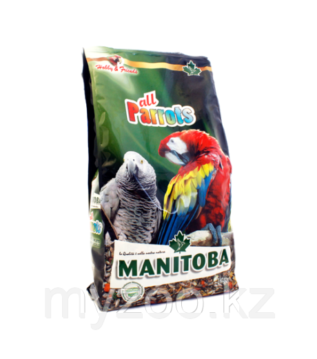 MANITOBA Манитоба корм для крупных попугаев 800гр
