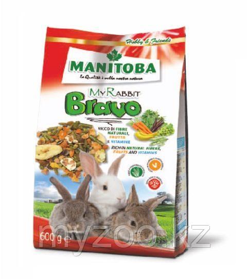 MANITOBA MY RABBIT BRAVO Корм для карликовых кроликов 600гр