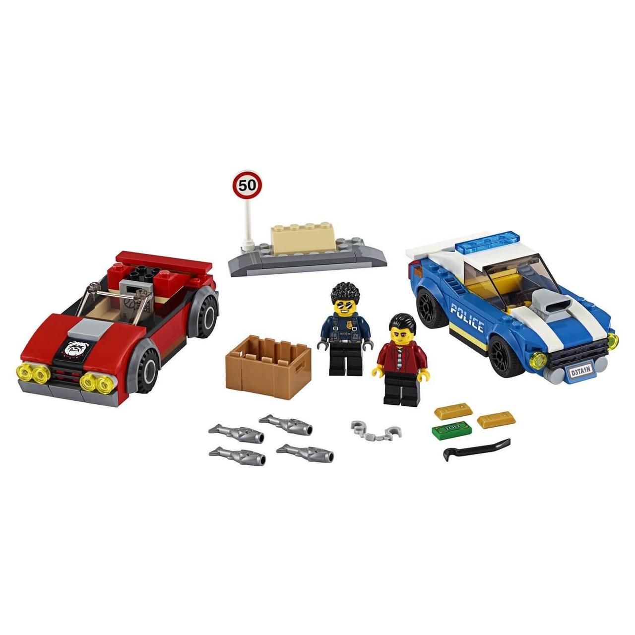 Lego City Игрушка Город Арест на шоссе