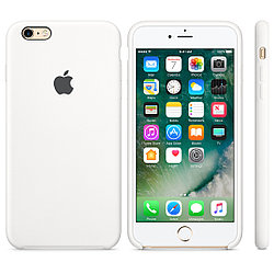 Силиконовый чехол для iPhone 6/6s (белый)