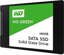Western Digital WDS480G2G0A Твердотельный накопитель 480GB SSD Серия GREEN 2.5” SATA3 R545Mb/s 7mm