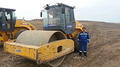 Строительство балхашской ТЭЦ. п. улькен 1