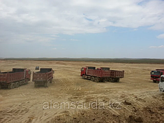 Строительство земельного полотна железной дороги Жезказган-Бейнеу 7