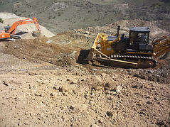 Прокладка водопроводной трубы из Киргизстана в Казахстан 1